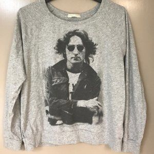 John Lennon Long Sleeved T-shirt-Small
